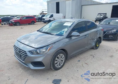 2022 Hyundai Accent Se из США, поврежденный, VIN 3KPC24A61NE175373
